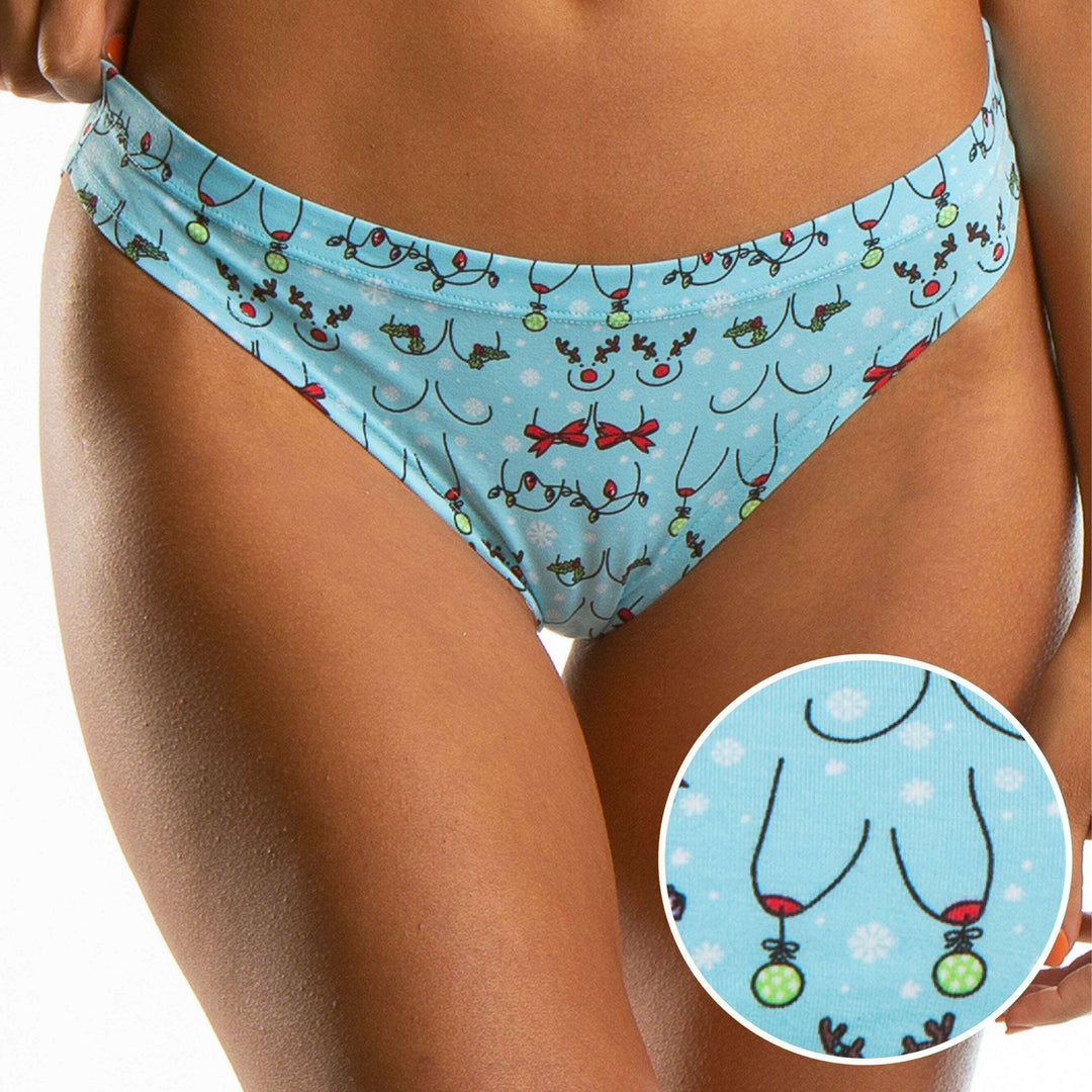 The Mistletots | Christmas Bust Bikini Underwear