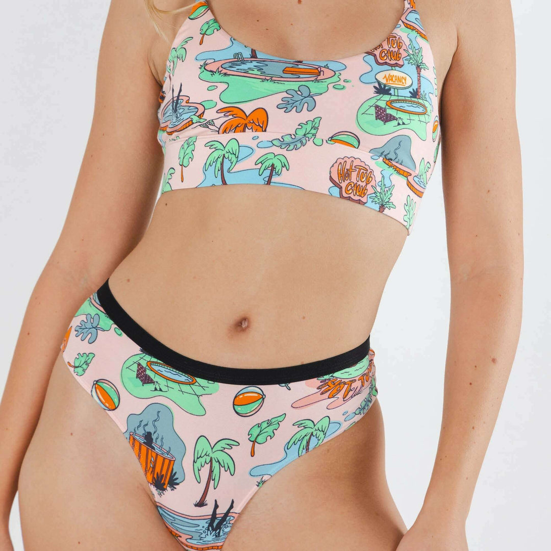 The Motel Hotel | Palm Springs Tropical Cheeky Underwear