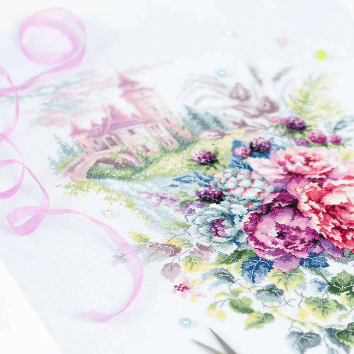 The Old Castle 210-210 Counted Cross-Stitch Kit