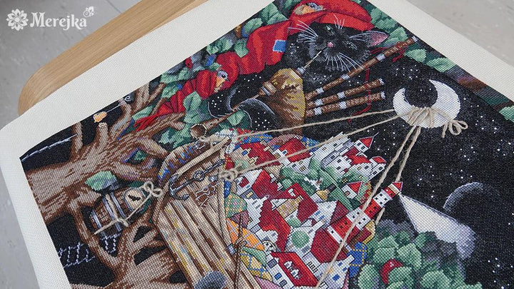 The Old Melody K-112 Counted Cross-Stitch Kit