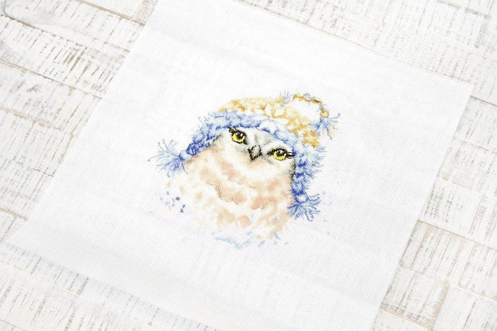The Owl B2306L Counted Cross-Stitch Kit