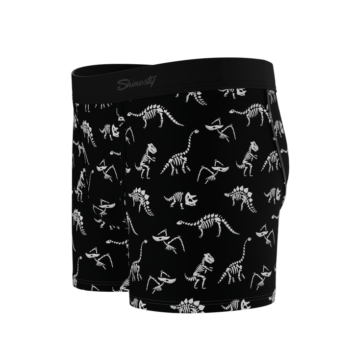 The Paleontologist | Glow in the Dark Dinosaurs Boy's Boxer Briefs