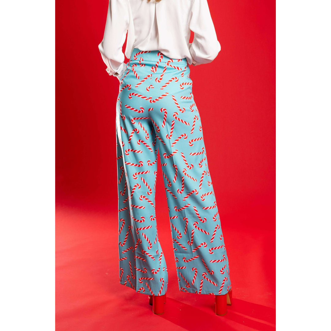 The Peppermint Pimp Canes | Candy Cane Women's Suit Pants