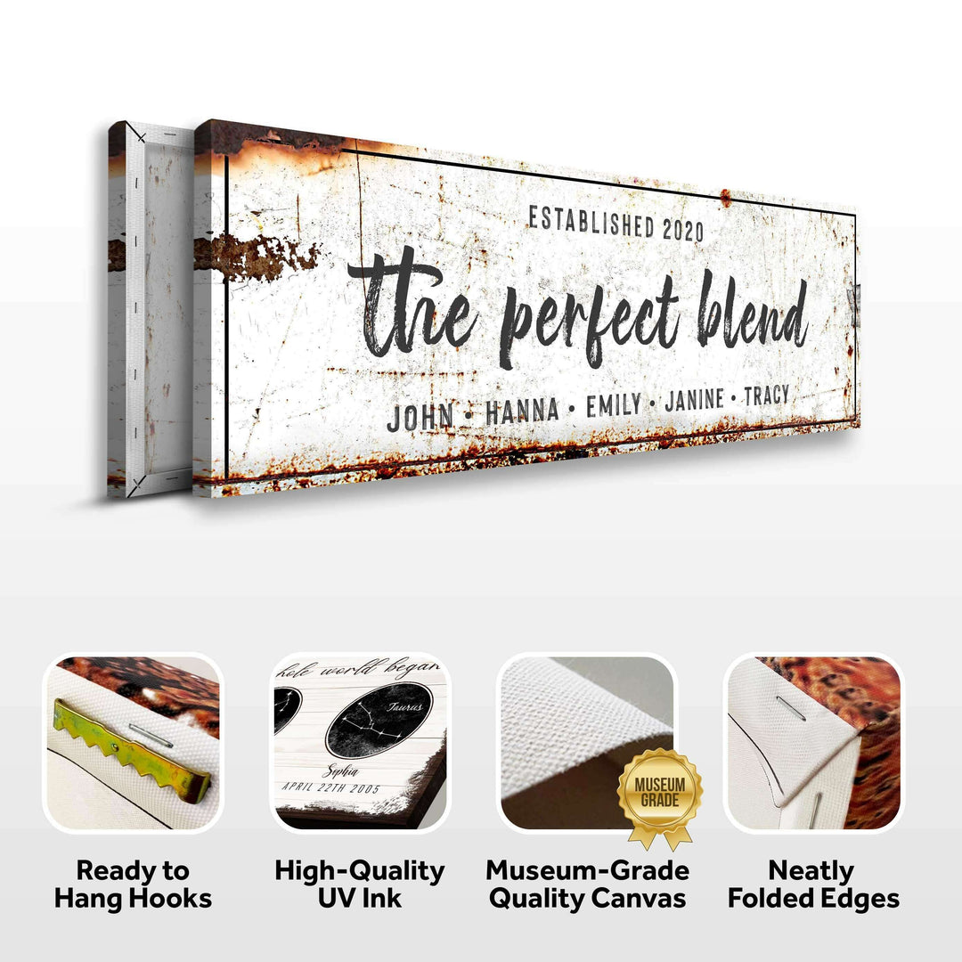 The Perfect Blend Sign