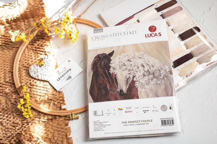 The perfect couple BU5010L Counted Cross-Stitch Kit