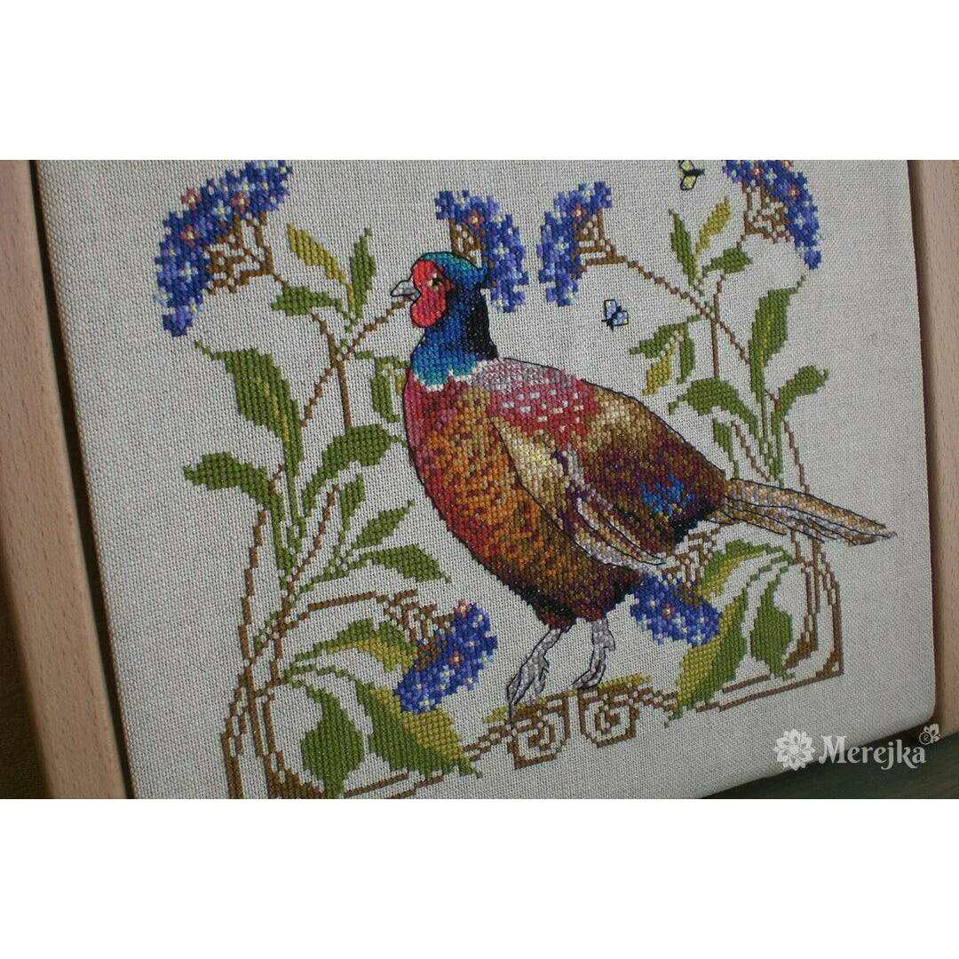 The Pheasant K-149A Counted Cross-Stitch Kit