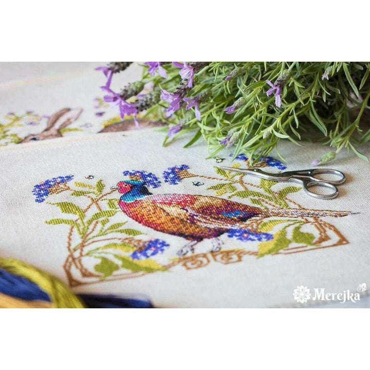 The Pheasant K-149A Counted Cross-Stitch Kit