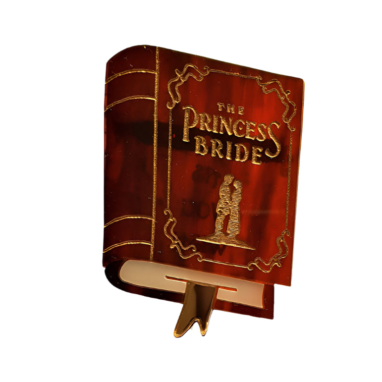 The Princess Bride Book Brooch by Cherryloco Jewellery 1