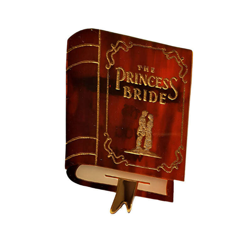 The Princess Bride Book Brooch by Cherryloco Jewellery 1
