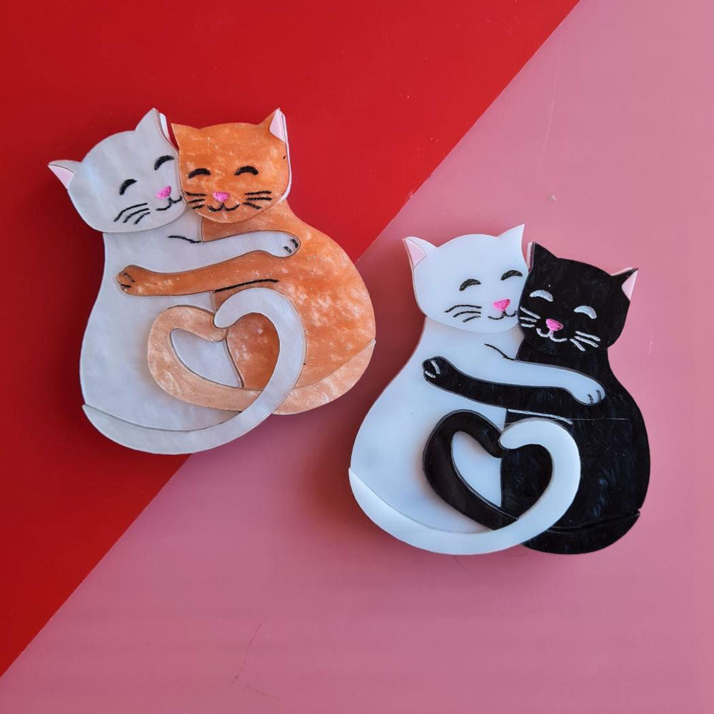 The Purrfect Match Brooch by Cherryloco Jewellery 2