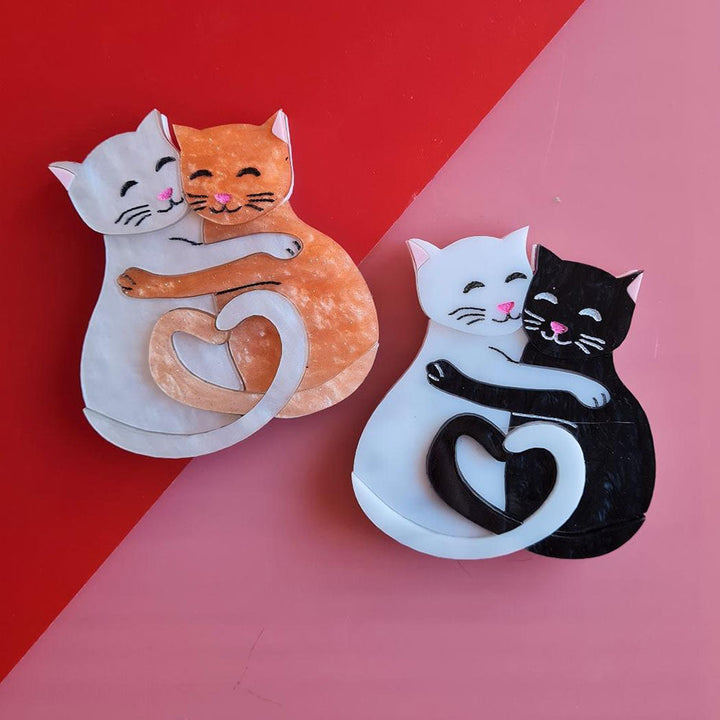 The Purrfect Match Brooch by Cherryloco Jewellery 2