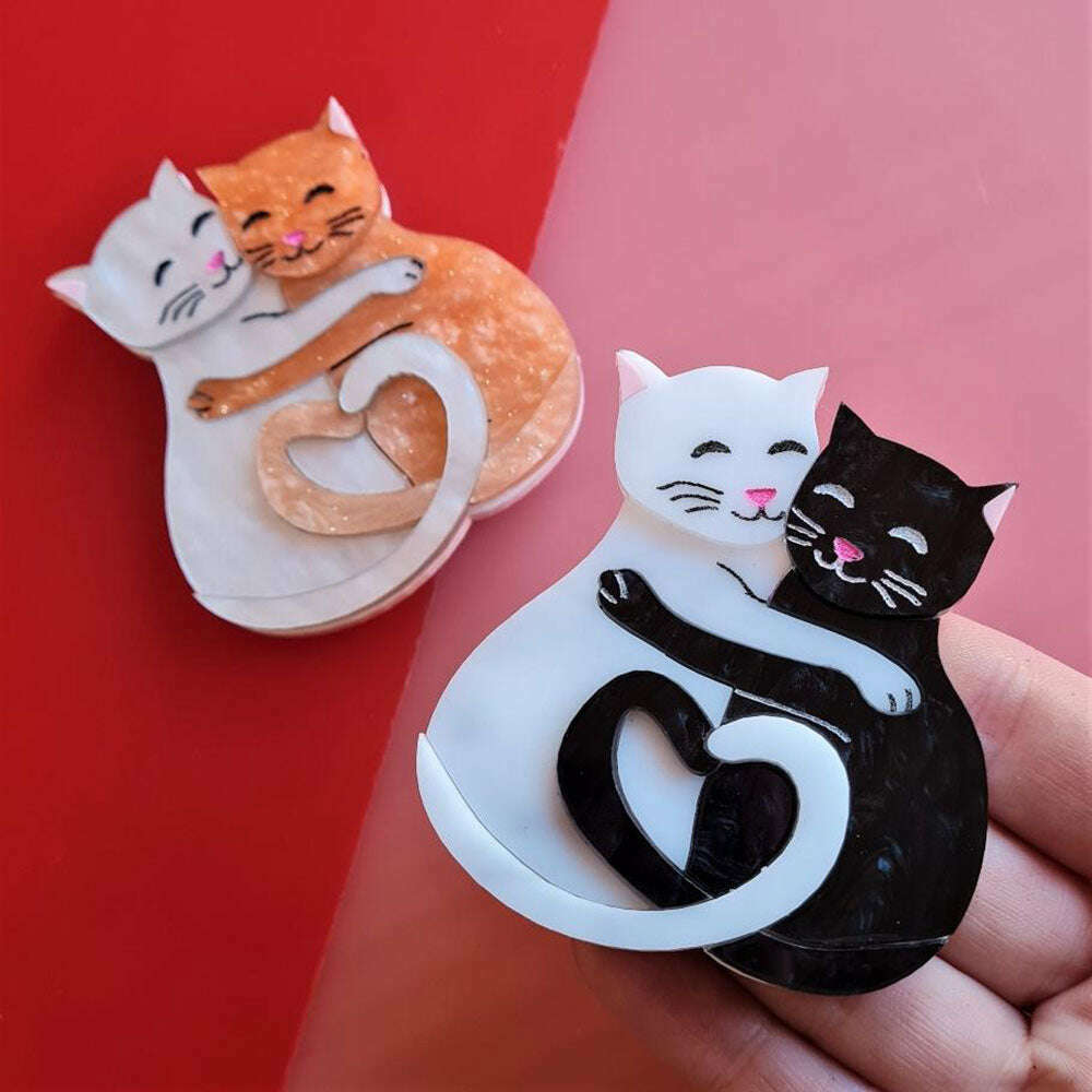 The Purrfect Match Necklace by Cherryloco Jewellery 2