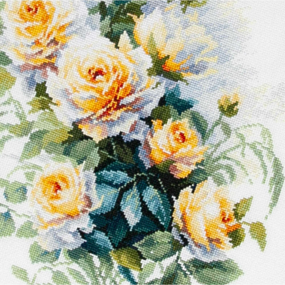The Queen of Flowers 70-08 Counted Cross-Stitch Kit