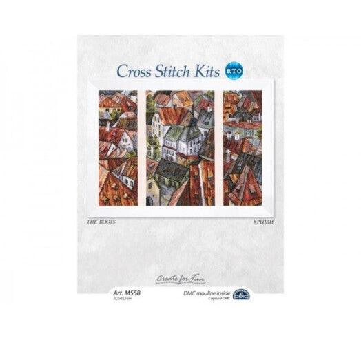 The roofs M558 Counted Cross Stitch Kit