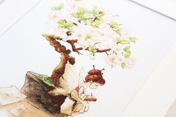 The Sakura B1114L Counted Cross-Stitch Kit