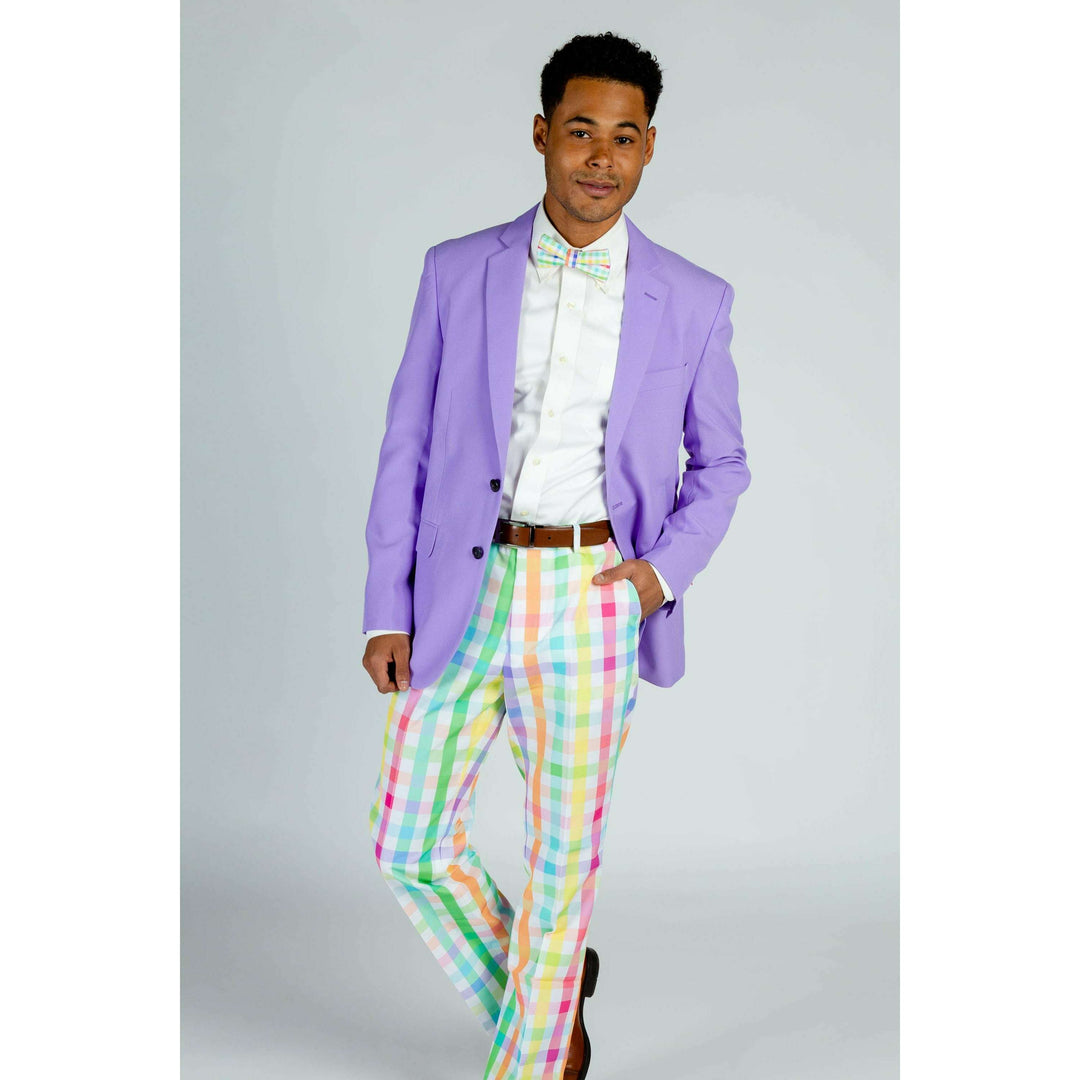 The Savannah Swinger | Pastel Plaid Pants