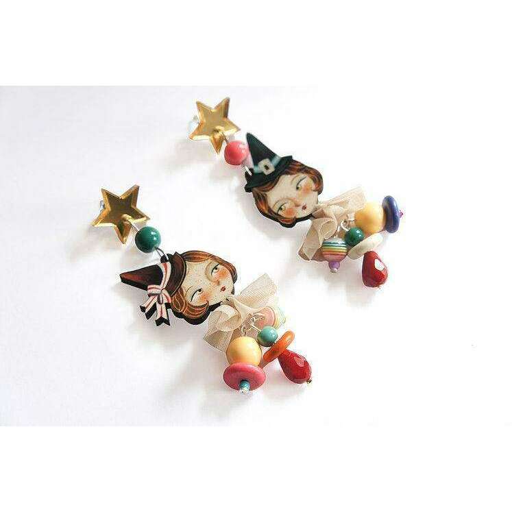 The Sisters Earrings by Laliblue - Quirks!