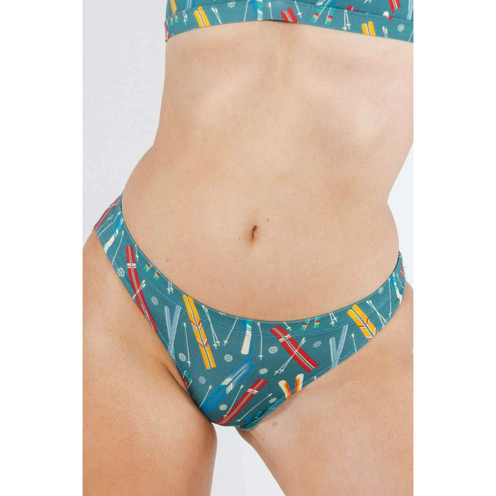 The Ski In Ski Out | Retro Ski Modal Bikini Underwear