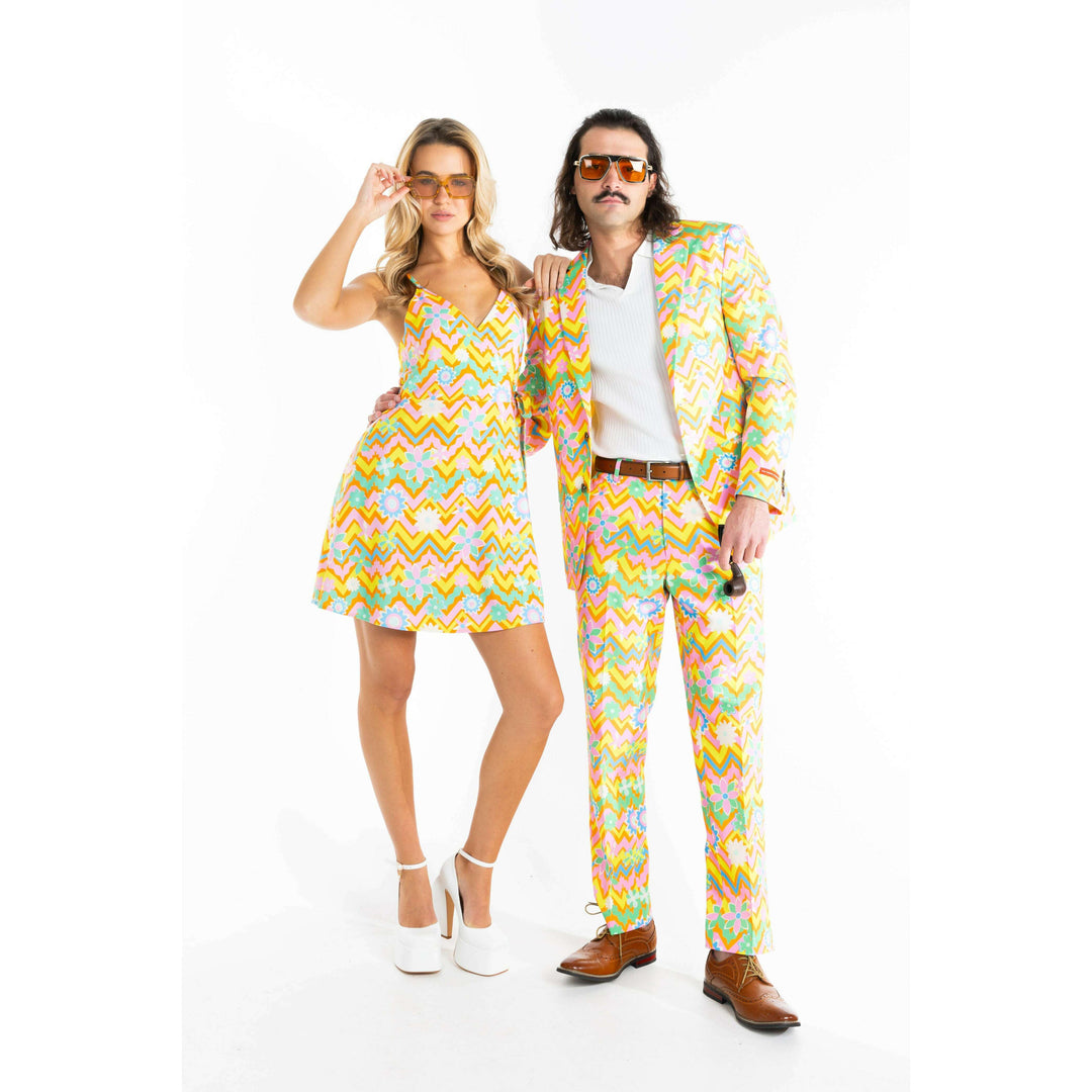 The Solar Flower | Trippy Floral Suit