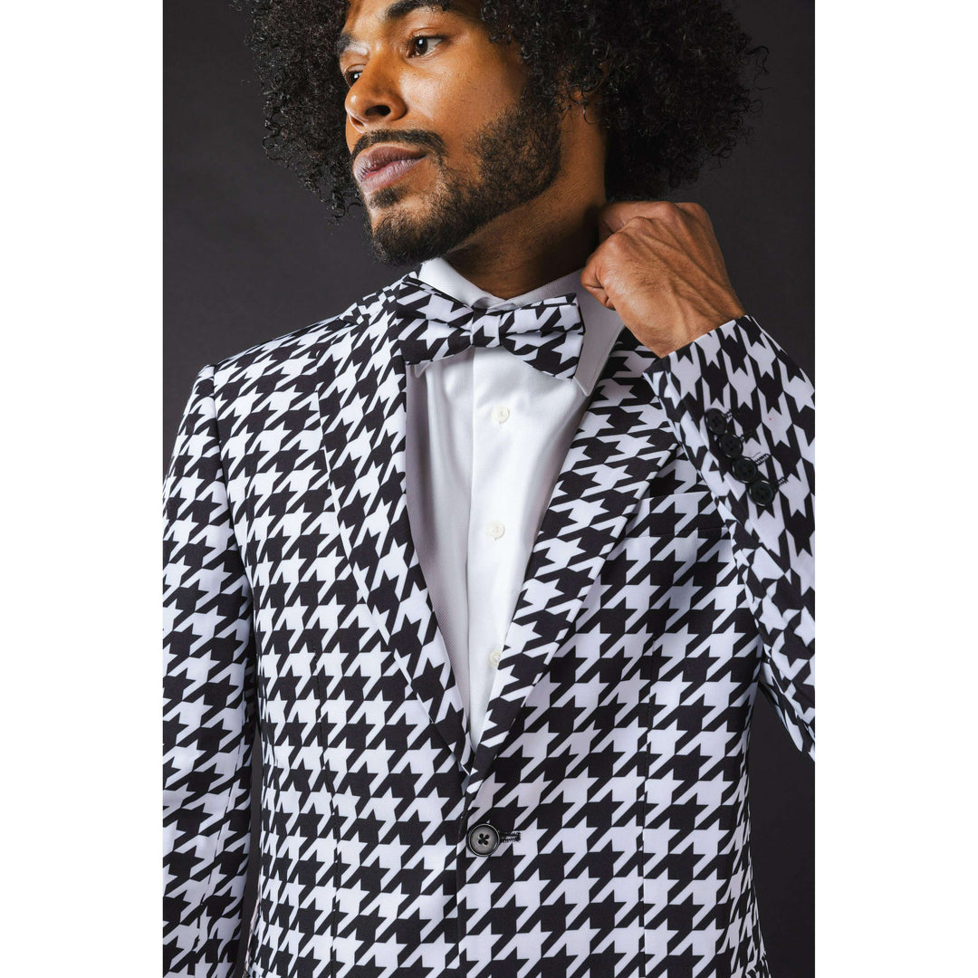The Sophistication | Houndstooth Bow Tie
