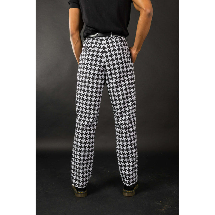 The Sophistication | Houndstooth Suit Pants