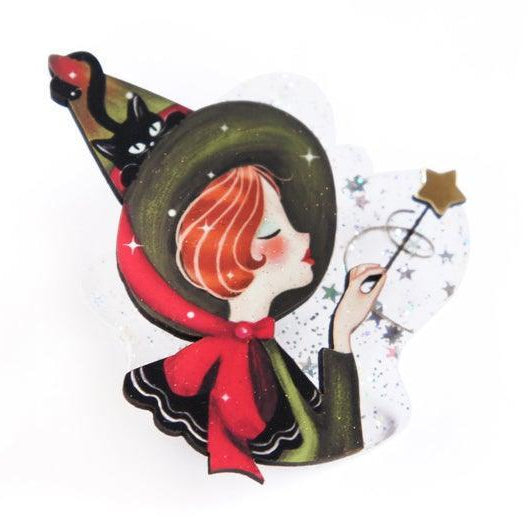 The Sorceress Brooch by LaliBlue - Quirks!