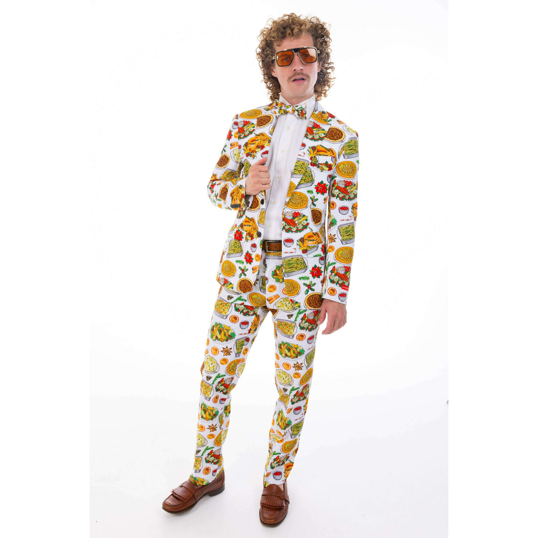 The Spread | White Thanksgiving Suit