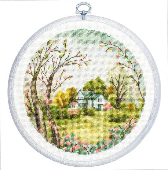 The Spring BC219L Counted Cross-Stitch Kit