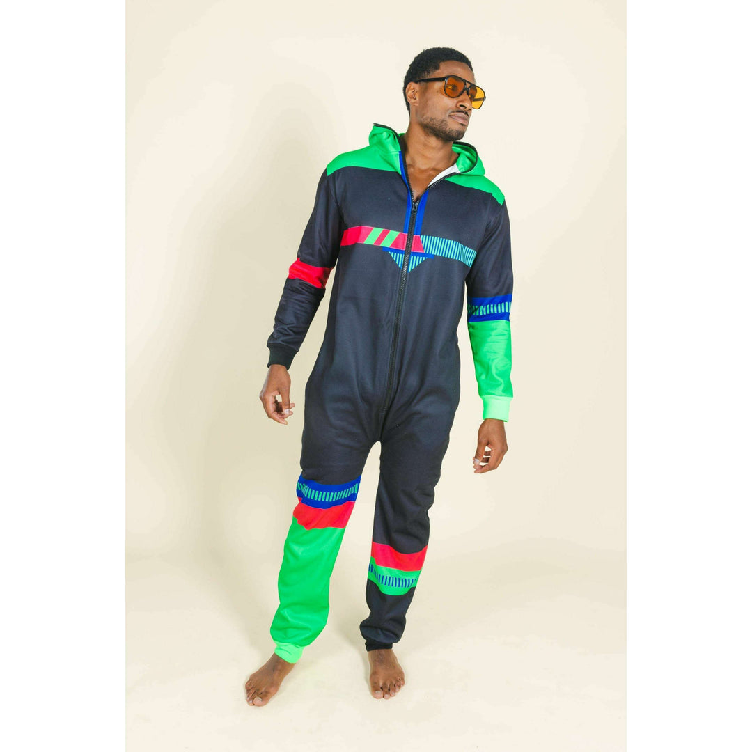 The Steep and Deep | Retro Black Onesie