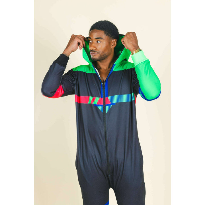 The Steep and Deep | Retro Black Onesie