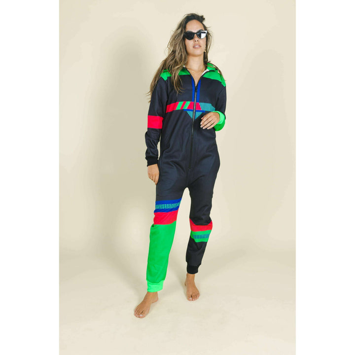 The Steep and Deep | Retro Black Onesie