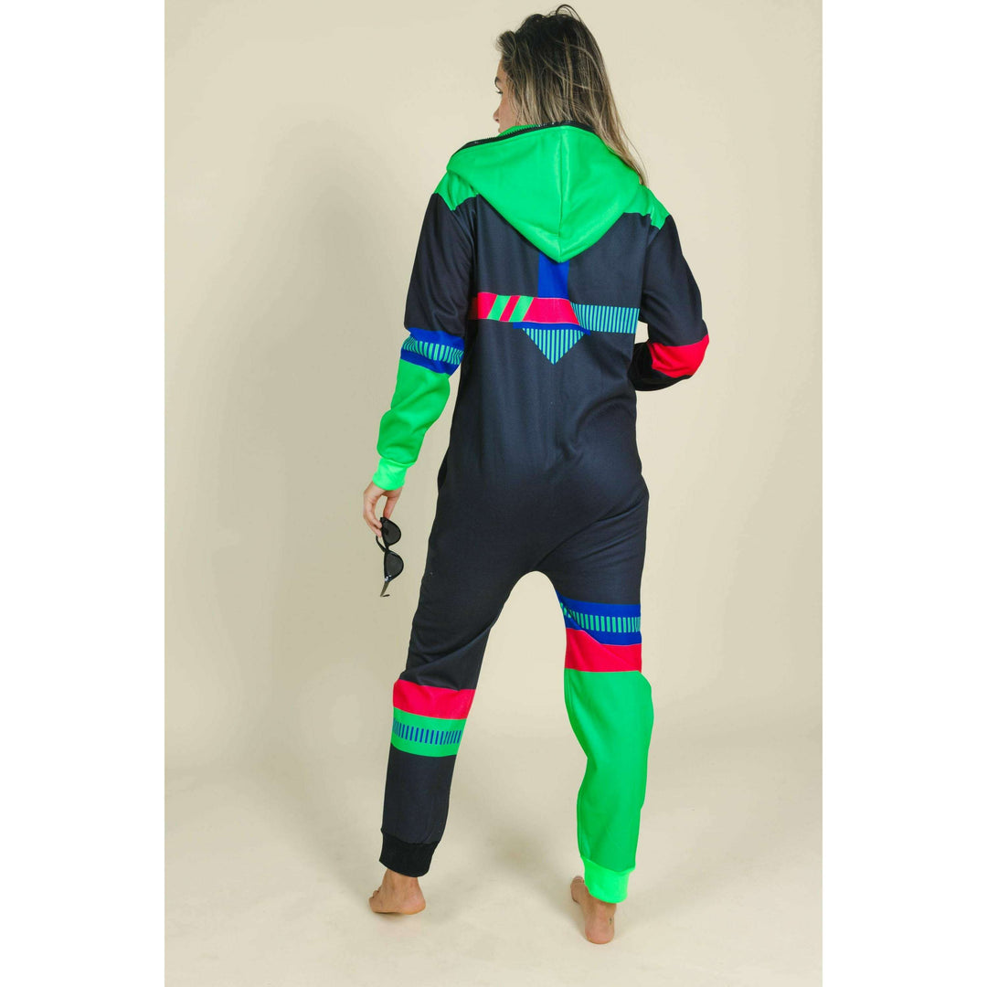 The Steep and Deep | Retro Black Onesie