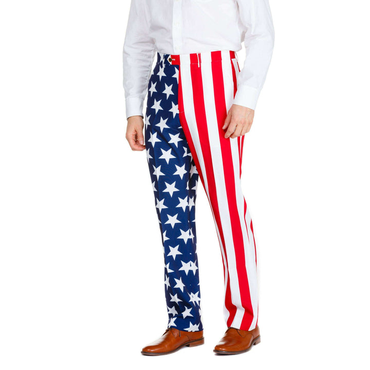 The Tommy J | American Flag Suit Pants