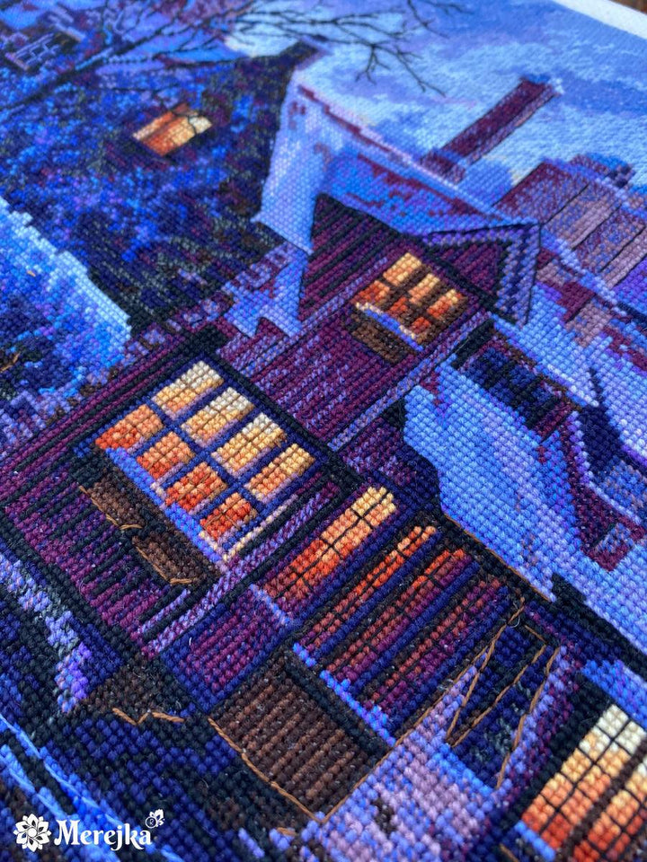 The Venice of the North  K-211 Counted Cross-Stitch Kit