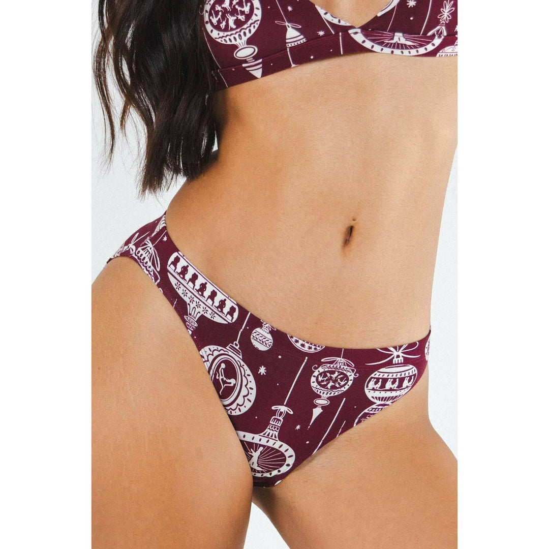 The Well Hung | Naughty Ornament Modal Bikini Underwear