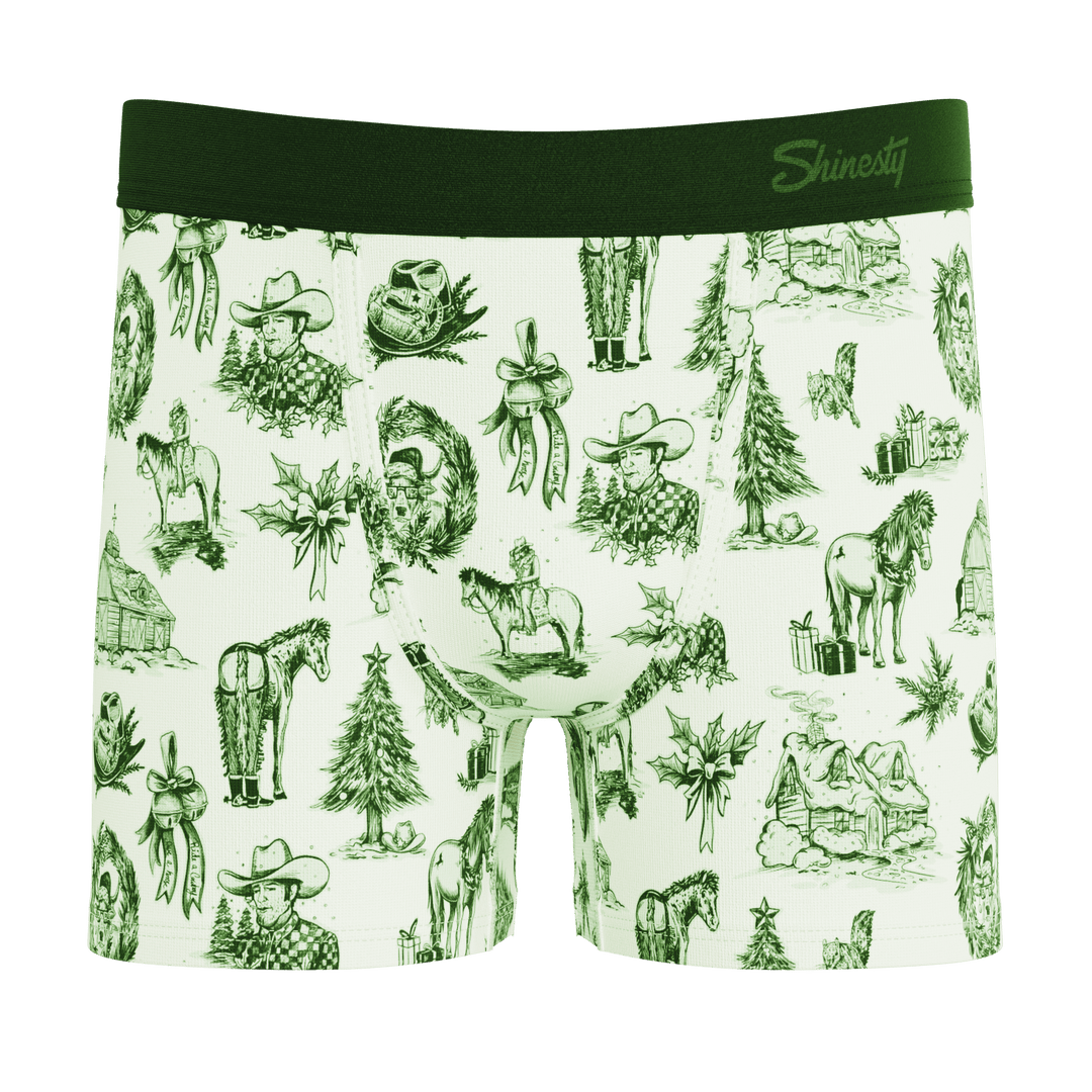 The Western Wonderland | Western Toile Boy's Boxer Briefs