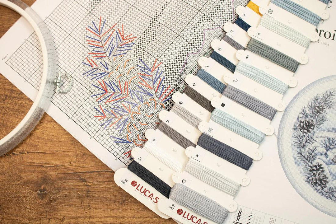 The Winter BC218L Counted Cross-Stitch Kit