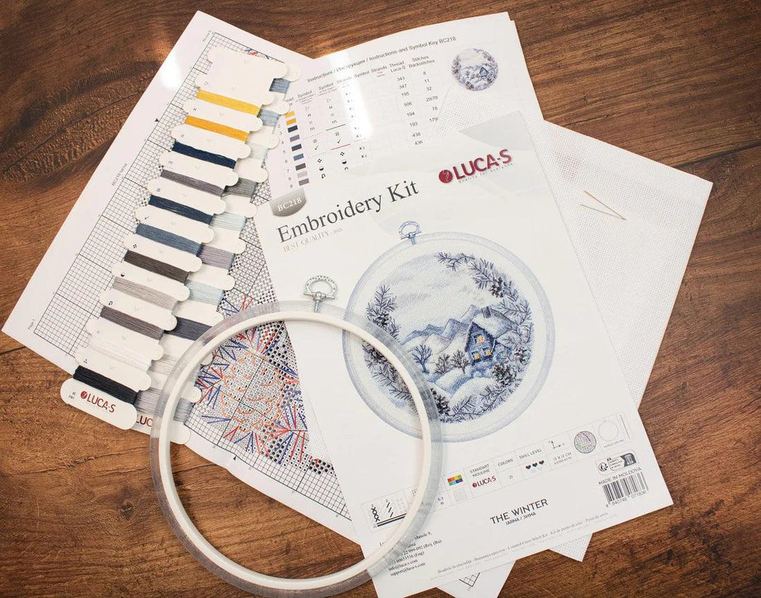 The Winter BC218L Counted Cross-Stitch Kit