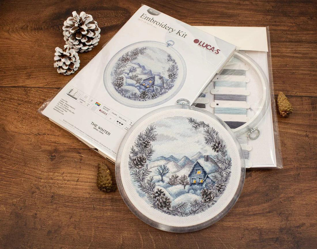 The Winter BC218L Counted Cross-Stitch Kit