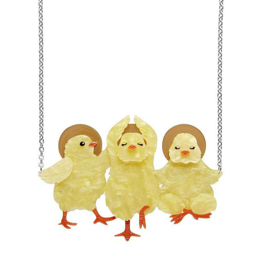 The Yoga Chicks Necklace by Erstwilder 