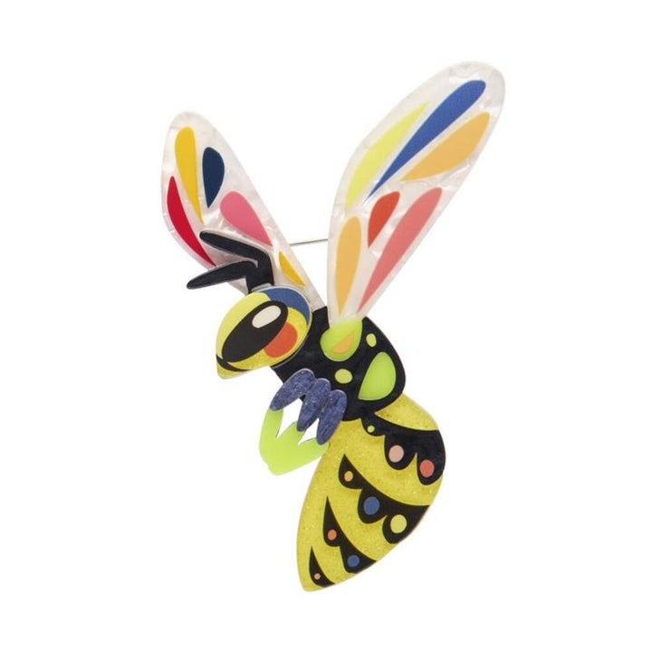 The Youthful Yellowjacket Brooch by Erstwilder 