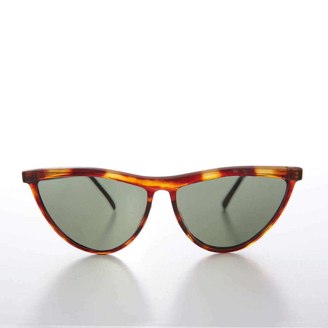 Thin Pointed Tip Vintage Cat Eye Sunglass - Tiff