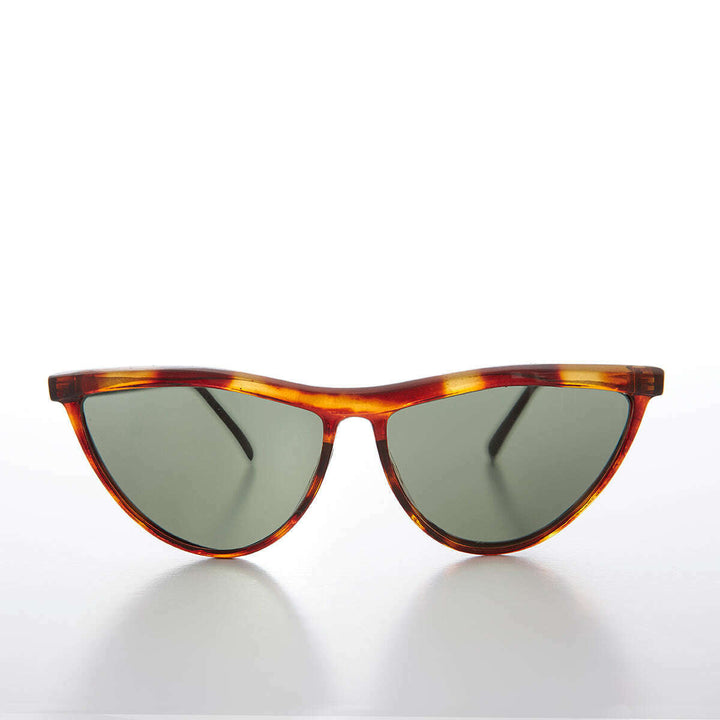 Thin Pointed Tip Vintage Cat Eye Sunglass - Tiff