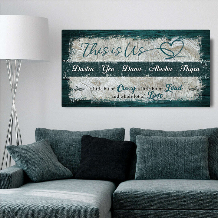This is Us Family Sign