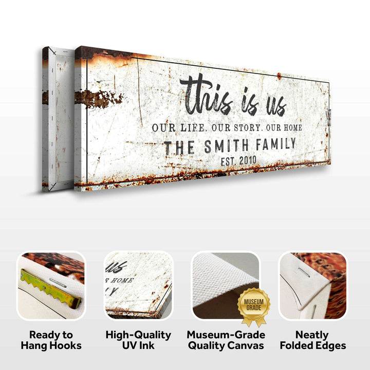 This Is Us Rustic Sign