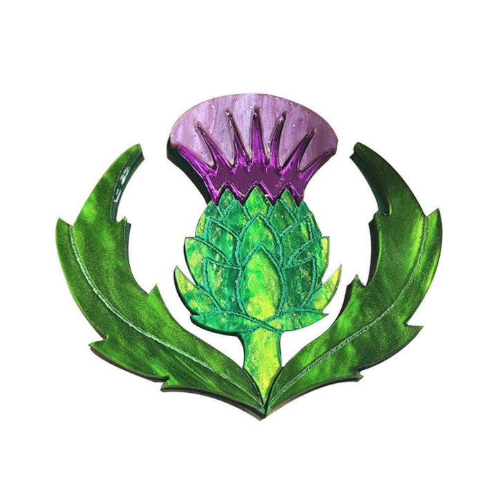 Thistle Pin Brooch - Pre Order by Cherryloco Jewellery 1