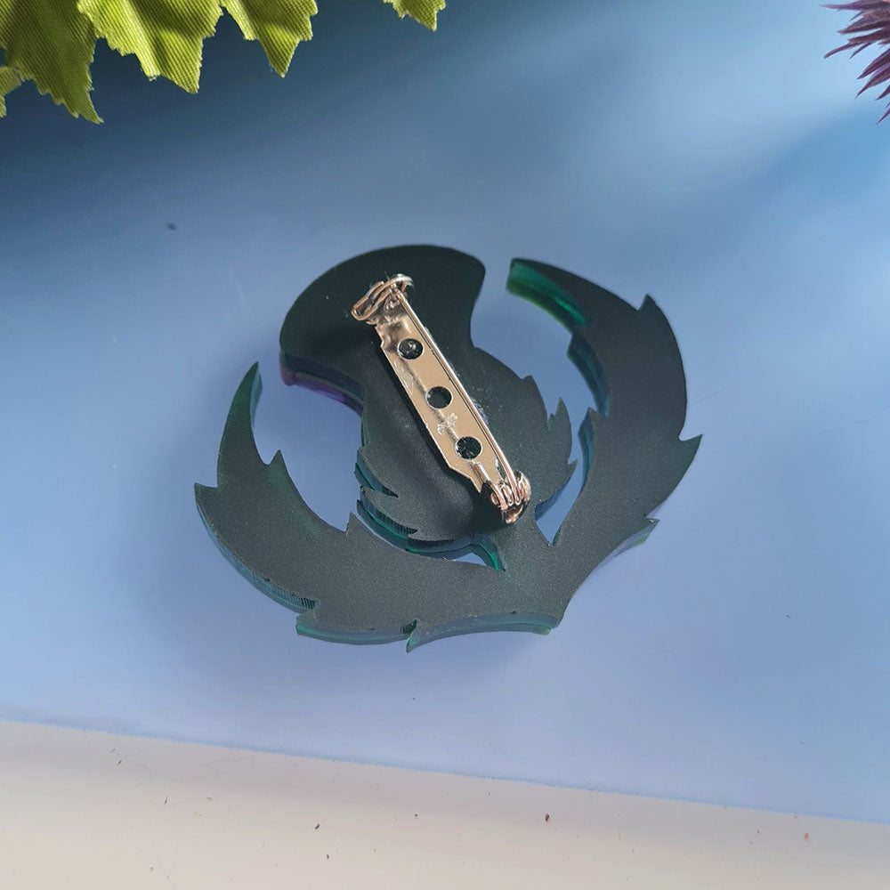 Thistle Pin Brooch - Pre Order by Cherryloco Jewellery 3