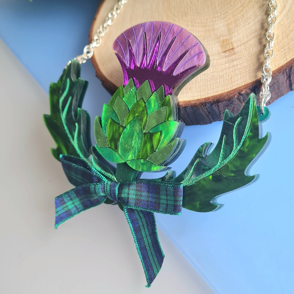 Thistle Statement Necklace - Pre Order 1
