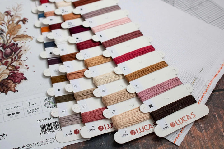 Thre Birds-Autumn B2419L Counted Cross-Stitch Kit