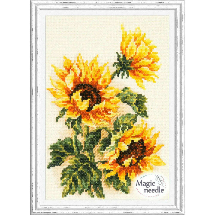 Three Sunflowers 40-78 Counted Cross-Stitch Kit